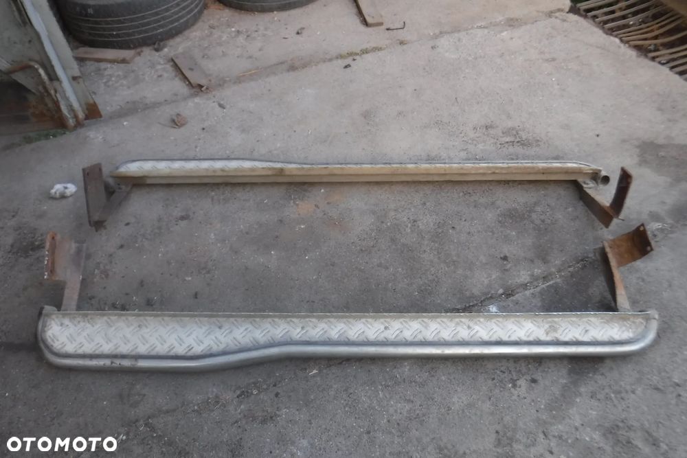 Mercedes ML W163 prog stopien do wsiadania orurowanie progi stopnie kpl - 6