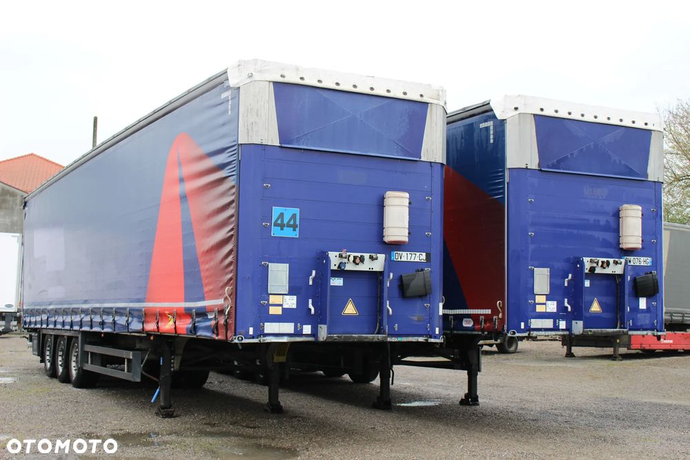 Schmitz Cargobull VARIOS /FIRANKA  /OSIE SCHMITZ / DACH PODNOSZONY/ RAMA OCYNK /SERWIS FR / IDEALNY STAN / - 11