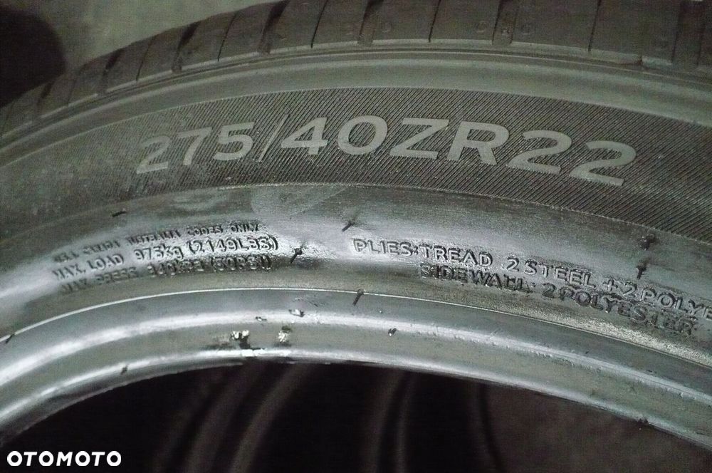 2x HANKOOK Ventus S1 evo3 K127A 275/40R22 6,5mm 2023 - 2