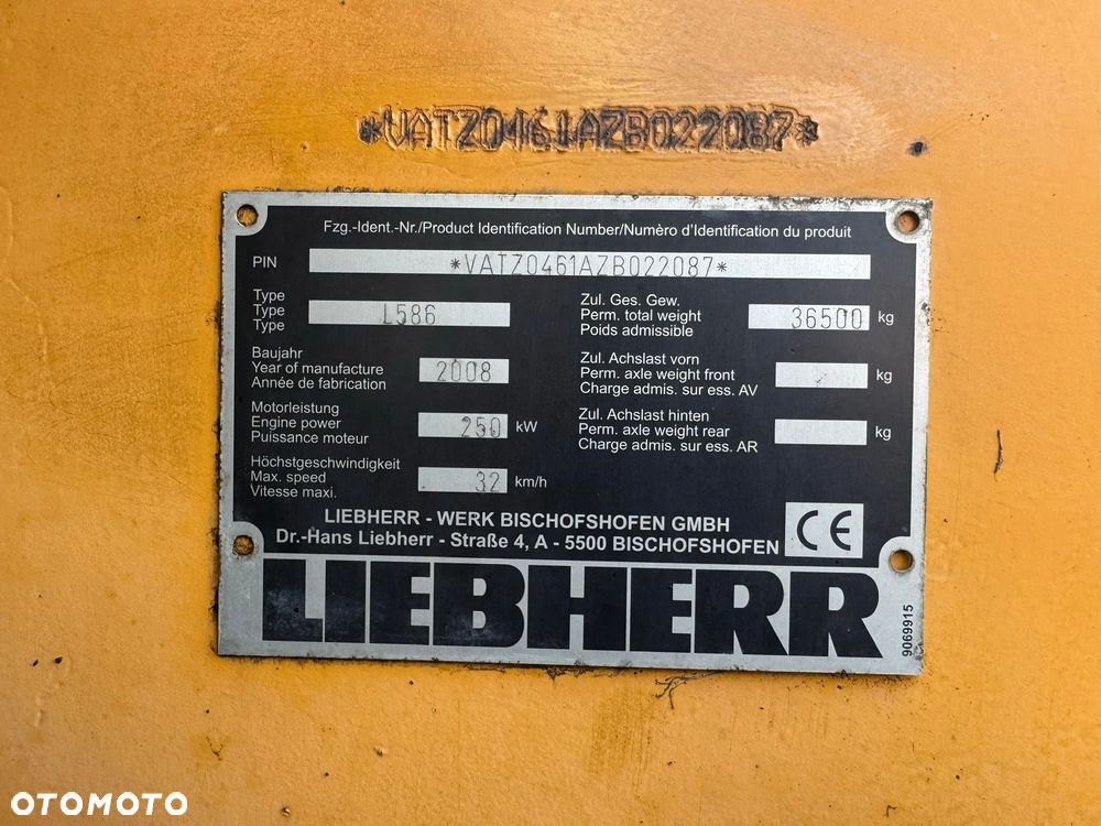 Liebherr L586 - 6