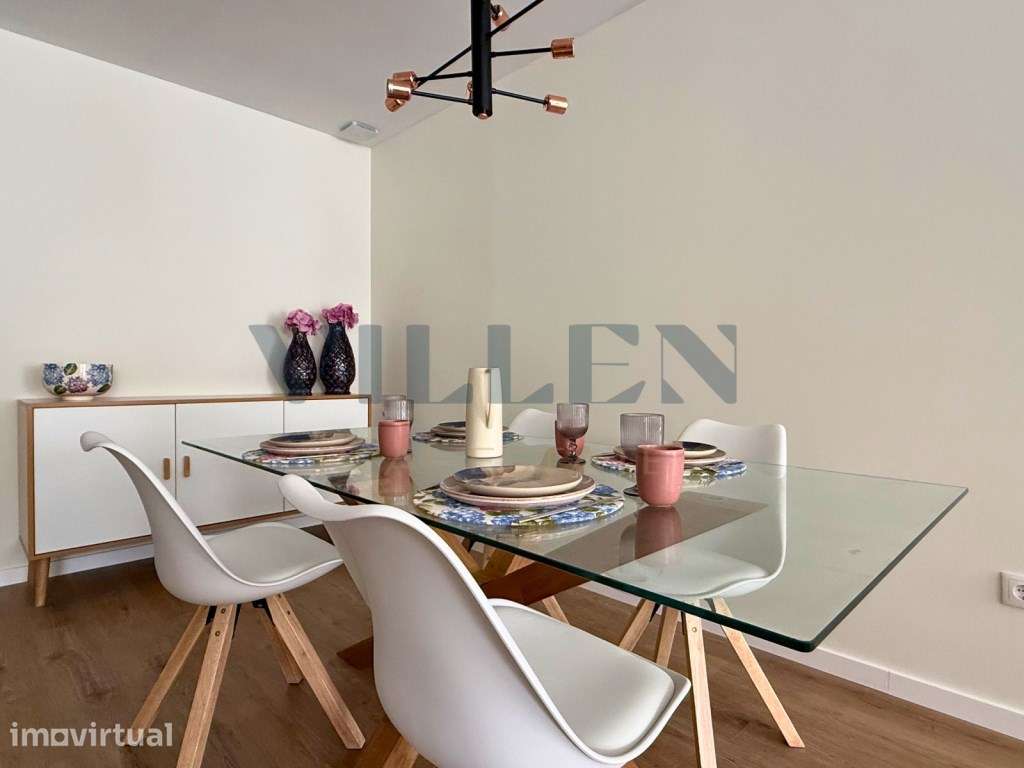Apartamento T2 Mobilado em Vila das Aves - Conforto e Elegância Pro... - Grande imagem: 3/12