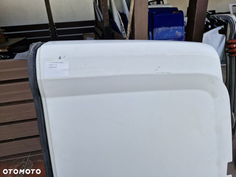 FIAT DOBLO II 2 MAXI DRZWI PRAWY TYŁ TYLNE SKRZYDŁO SKRZYDEŁKO - 3