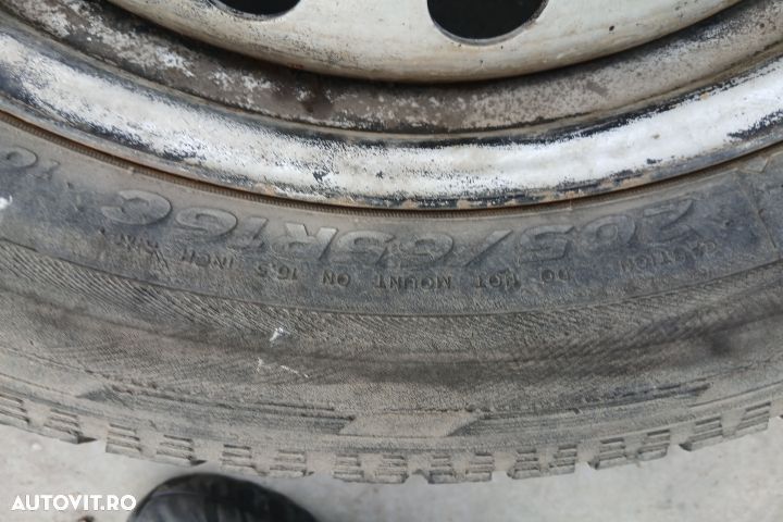 Jante tabla cu anvelope 16 - set 1010469  205/65 R16 C ET50 1010469 - 5