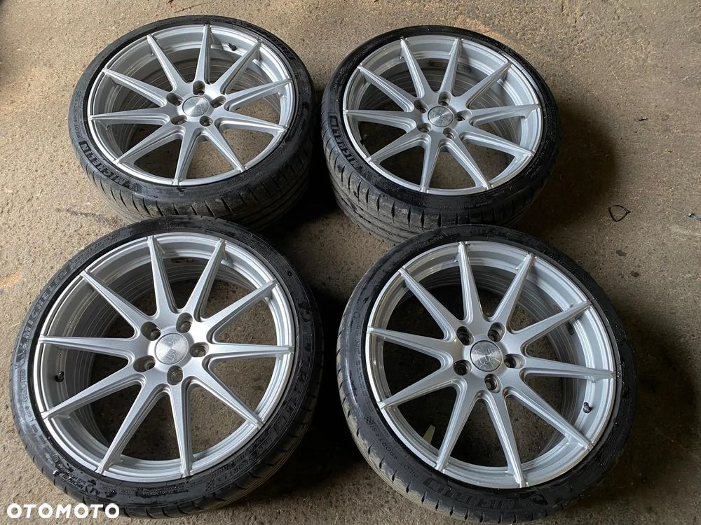 VW AUDI SEAT KOŁA ALU 19" 5x112 Z OPONAMI 235/35/19 MICHELIN PILOT SPORT - 1
