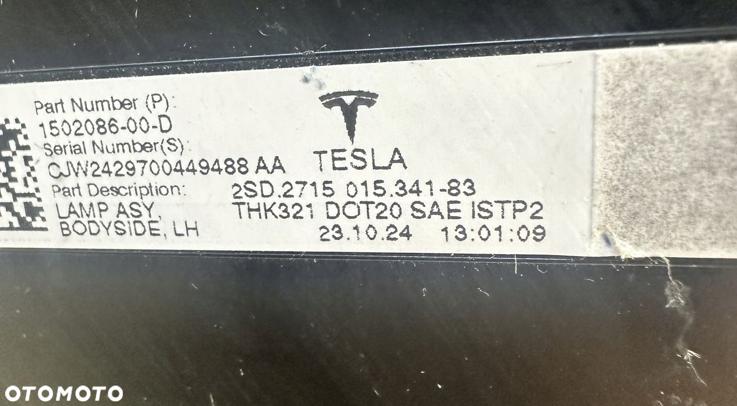 TESLA Model 3 / Y LAMPA Tylna Lewa LED 1502086-00-D - 5