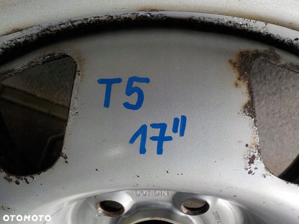 VW T5 REZERWA KOŁO ZAPASOWE FELGA 17 5X120 - 2