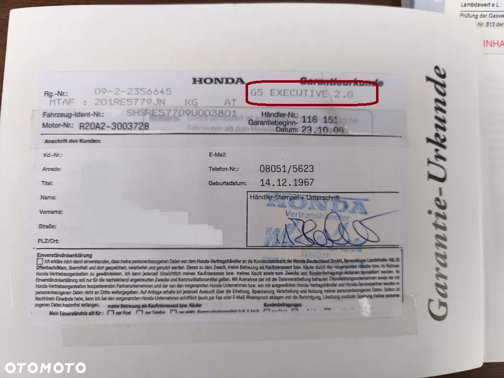 Honda CR-V 2.0i-VTEC Executive - 39