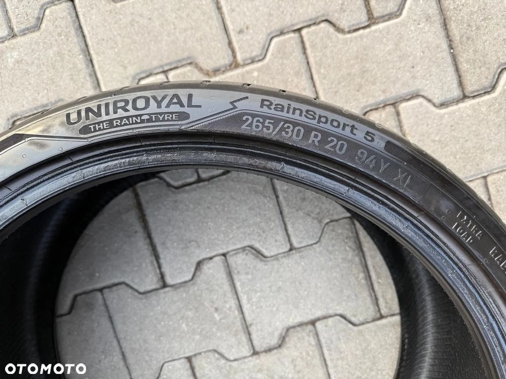 2x OPONA Uniroyal RAINSPORT 5 265/30/20 94Y XL 2022 5mm - 3