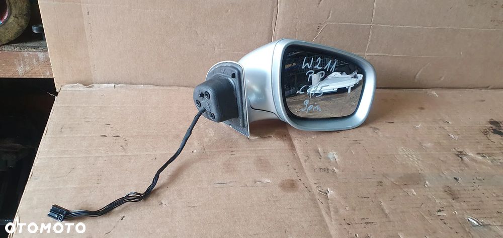 Lusterko zewnętrzne prawe 9 PIN Mercedes E-Klasa W211 Lift EU C775 - 7
