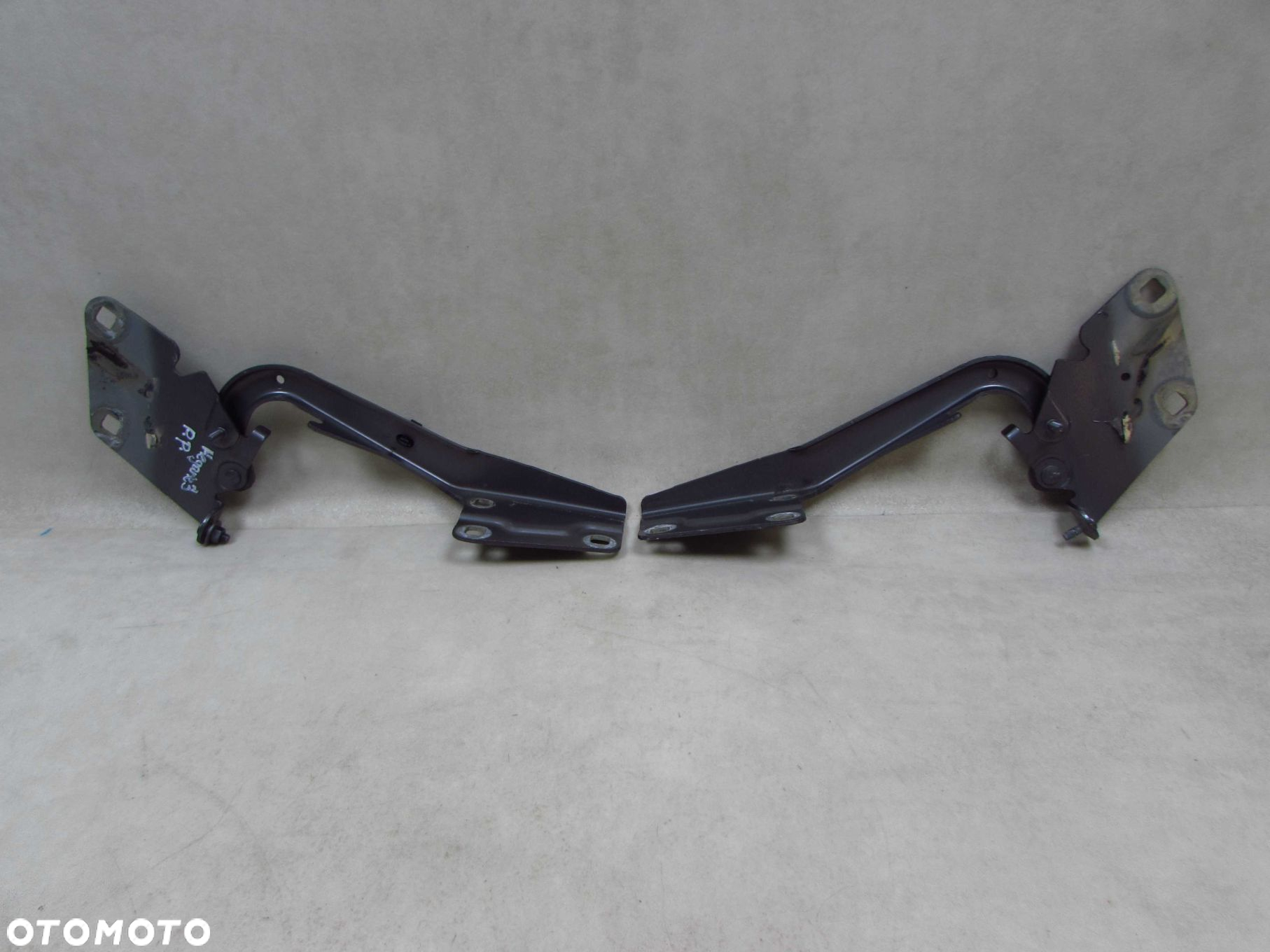 RENAULT MEGANE III 08-13 ZAWIASY MASKI LEWY PRAWY KPL 654010003R 654000003R TEKNG - 2