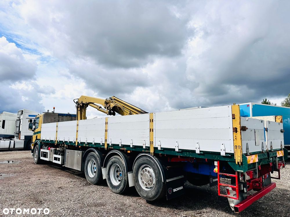 Scania P 420 / 8x4 / DŹWIG PALFINGER PK16502 - 6