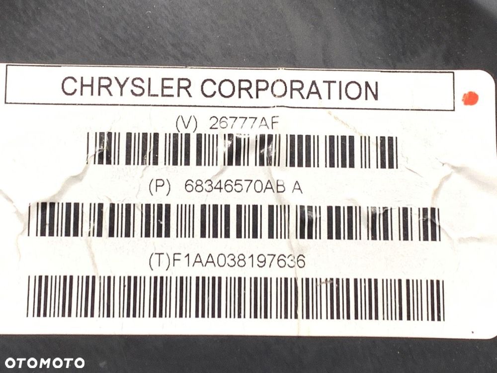 SUBWOOFER  JEEP CHEROKEE (KL) 2013 - 2022 3.2 V6 4x4 200 kW [272 KM] benzyna 2013 - 2022 68346570AB - 5