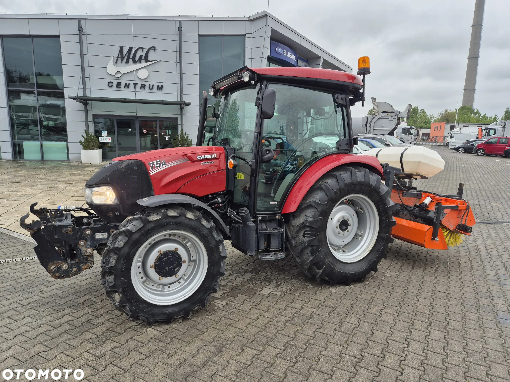 Case IH Y1 FARMALL 75A / TYLKO 1853MTH! / 1 WŁ / STAN BARDZO DOBRY / PŁUG + ZAMIATARKA / MOZLIWY TRANSPORT / OKAZJA RYNKOWA! - 17