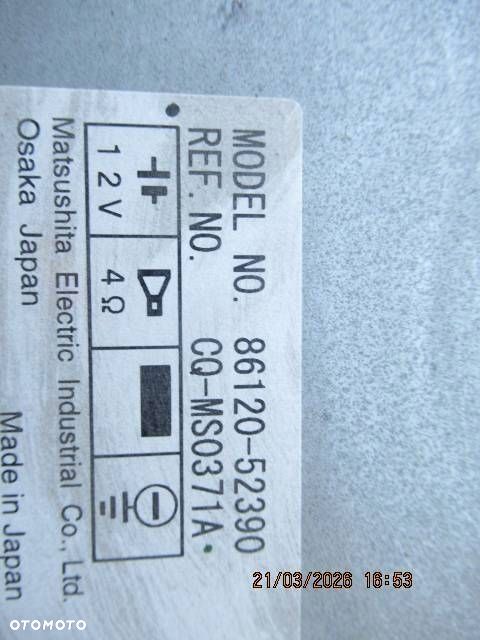 radio fabryczne toyota yaris i 86120-52390 radioodtwarzacz - 5