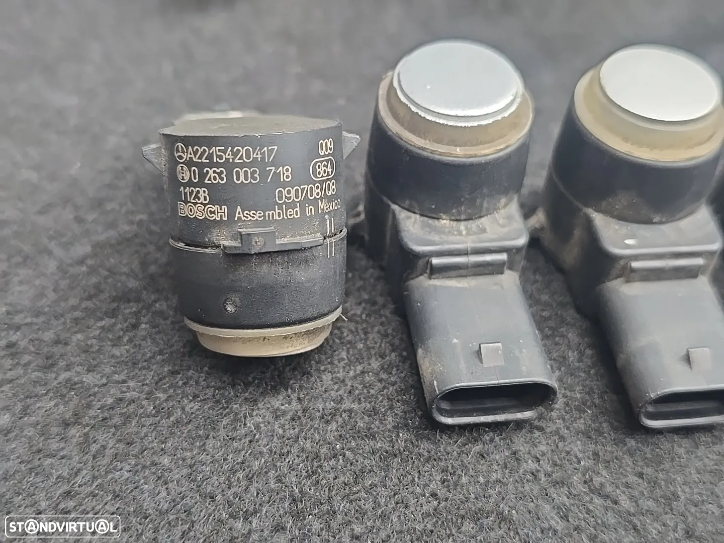 Sensores de estacionamento PDC Com cablagem conjunto kit originais para mercedes w221 S class 2006- - 9
