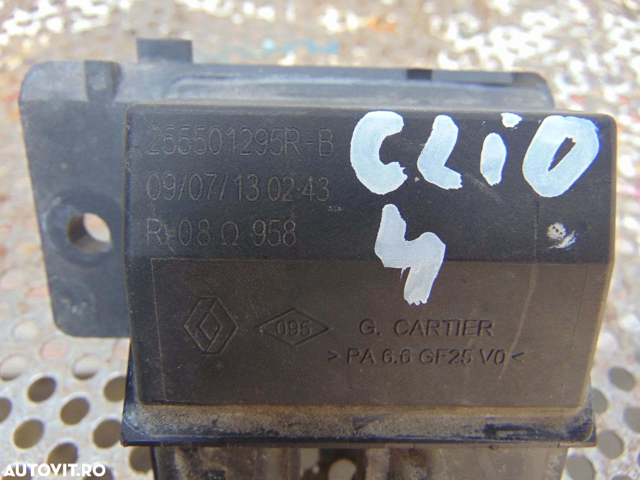 Rezistenta ventilator racire Renault clio 4 1.5 Dacia lodgy dokker duster logan cod 255501295r rezistenta gmv - 1