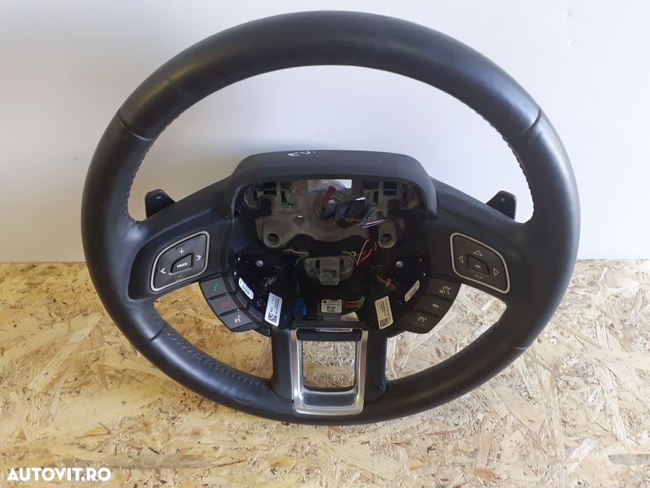 Volan Piele Cu Comenzi Padele Si Încălzire Range Rover Evoque Impecabi - 2