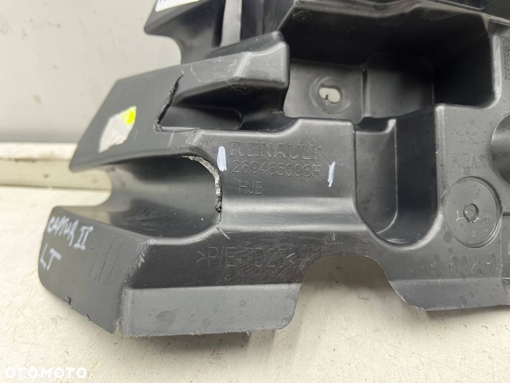 Ślizg Renault Captur II 19r.- lewe tylne mocowanie wspornik uchwyt zderzaka lewy tył 269465993r - 4