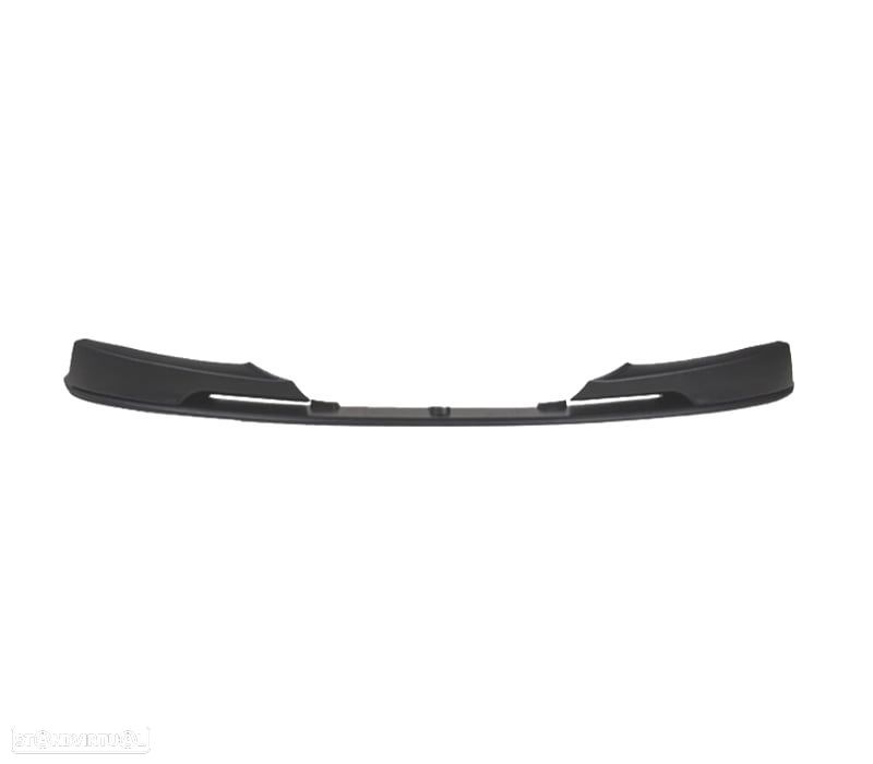 LIP SPOILER FRONTAL BMW E90 LCI 09-12 LOOK M PERFORMANCE PRETO BRILHANTE - 2