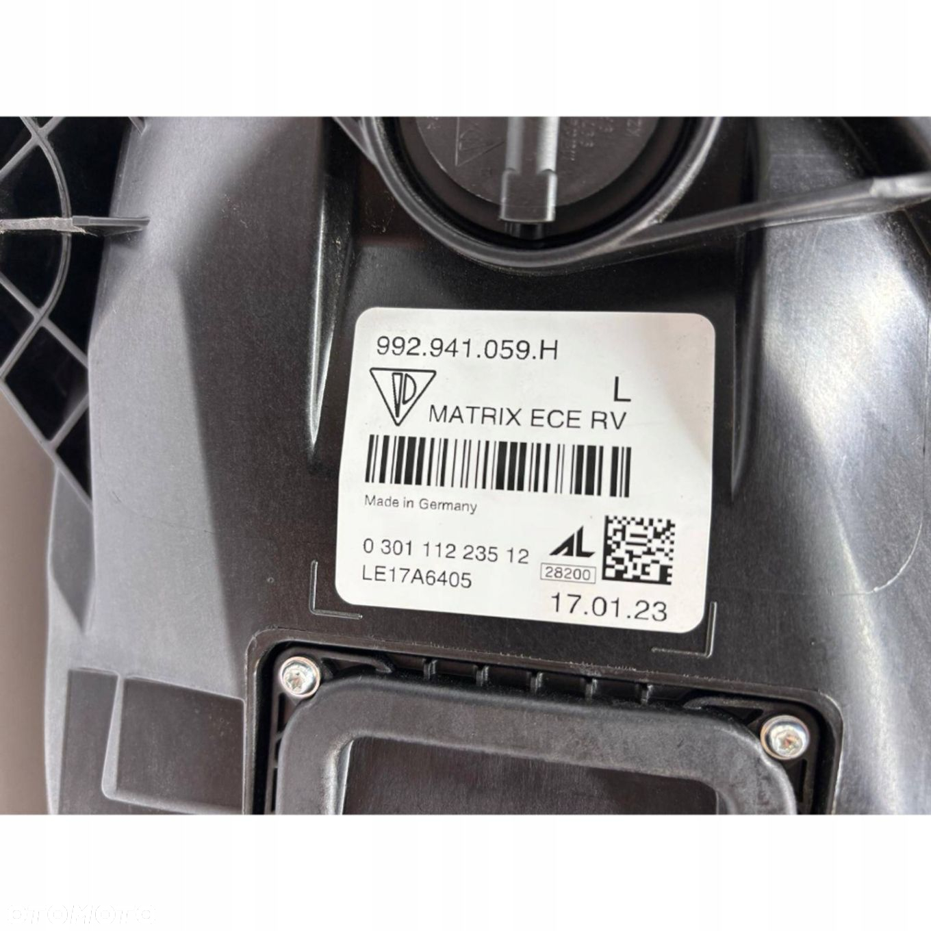 Porsche Carrera 911 992 Matrix Lampa Lewa Przód Przednia 992941059H - 9