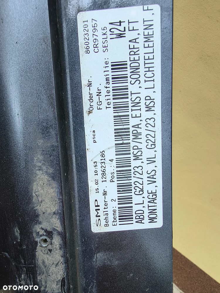 listwa progowa osłona lewa bmw 4 G22 G23 M PAKIET - 4