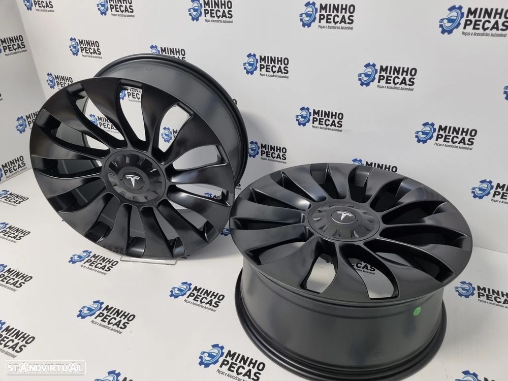 Jantes Look Tesla Model Y em 20 Matte Black (5x114.3) - 5