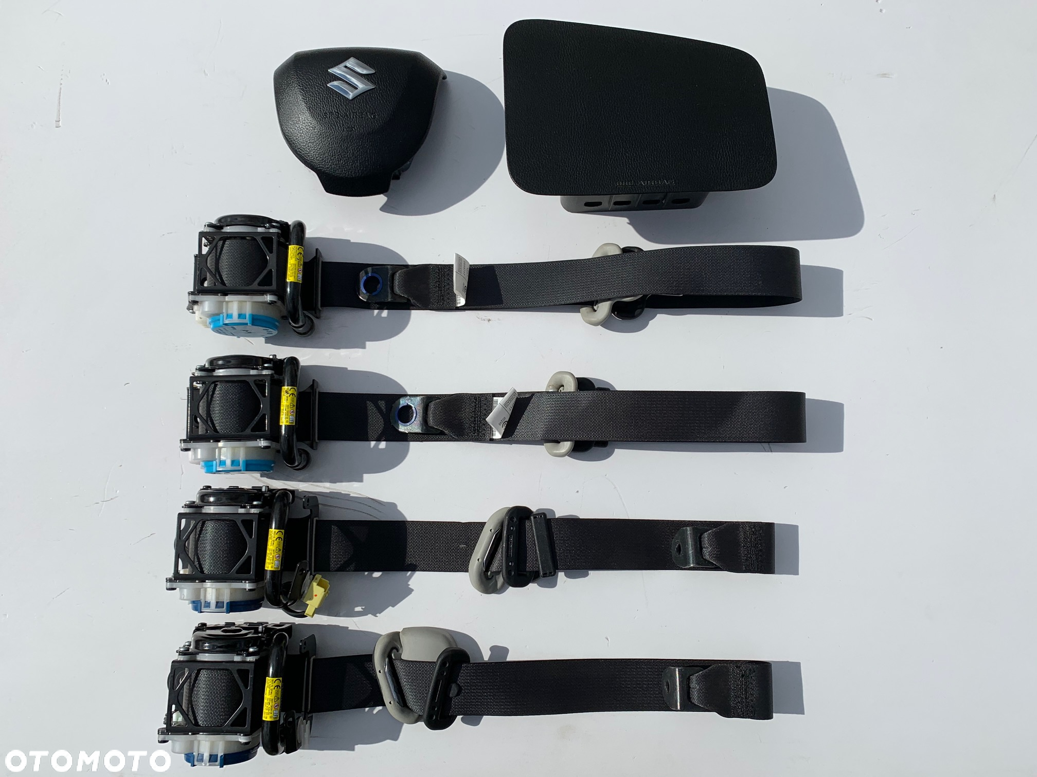SUZUKI SWIFT MK8 JIMNY ACROSS BALENO IGNIS CELERIO SWACE AIRBAG PODUSZKA POWIETRZNA KIEROWCY PASAŻERA DESKA KONSOLA PAS PASY KURTYNA FOTELOWA FOTELA regeneracja naprawa Raz2 OKAZJA WARTO - 11