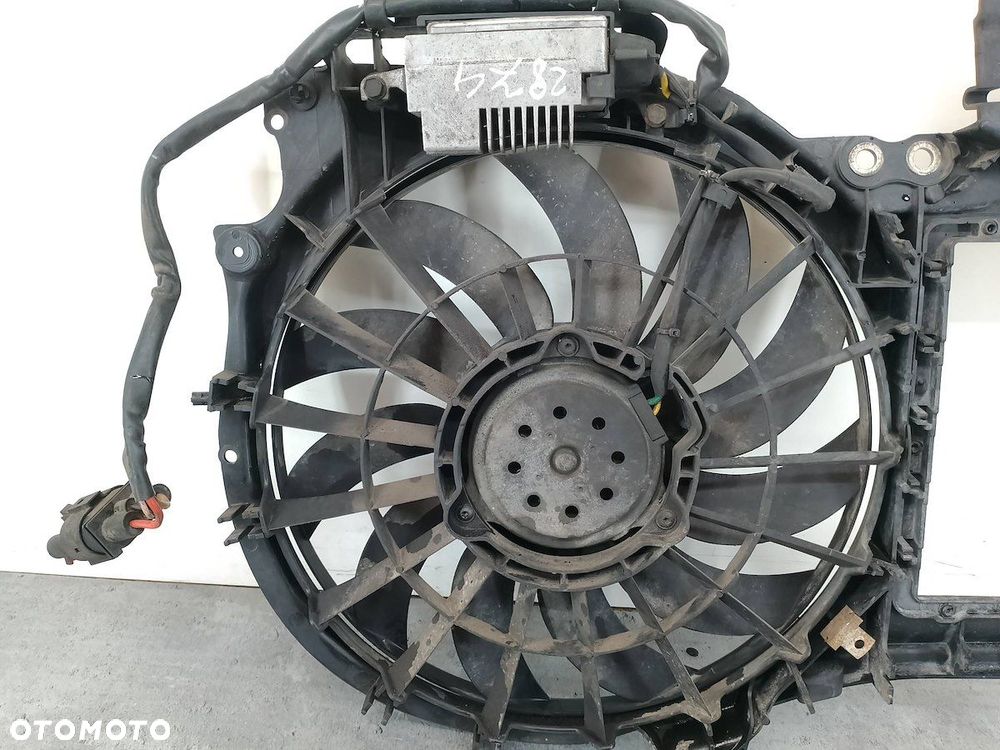 WENTYLATOR CHŁODNICY Z MODUŁEM AUDI A4 B6 8E0121205Q 873573D VALEO 2.0 20V - 4