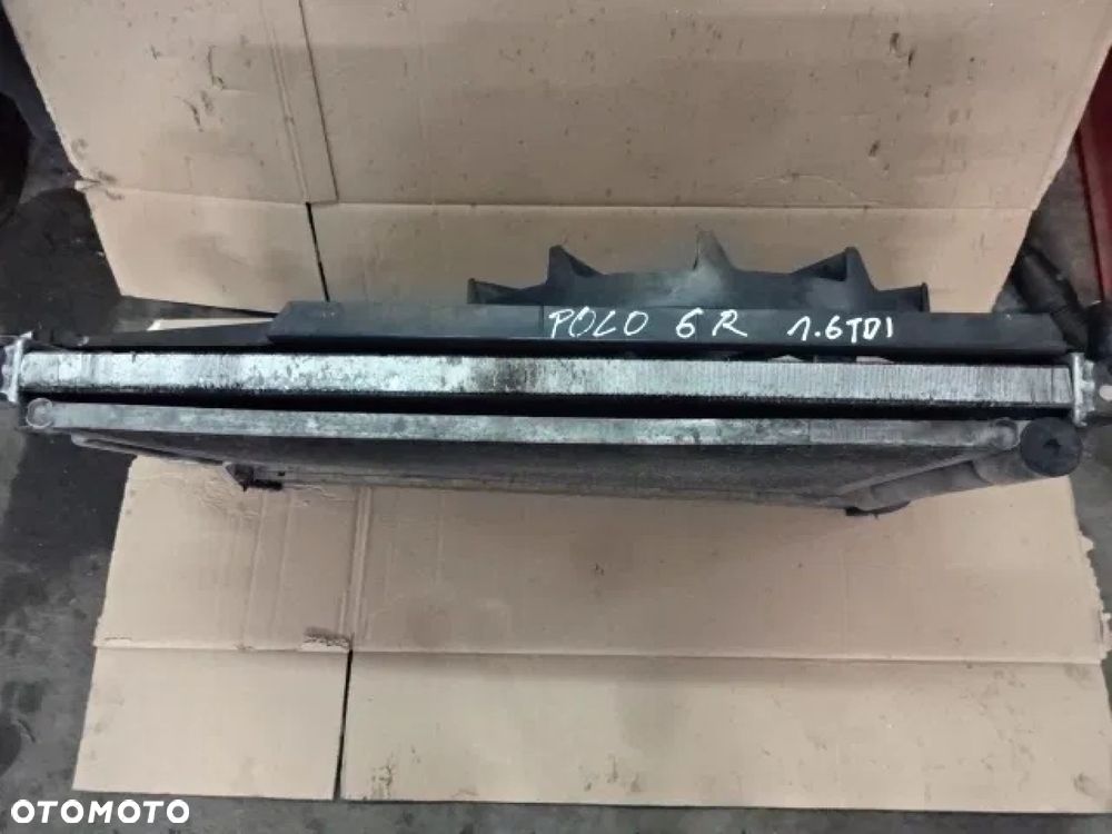 VW POLO 6R 1.6 TDI KOMPLET CHŁODNIC - 3