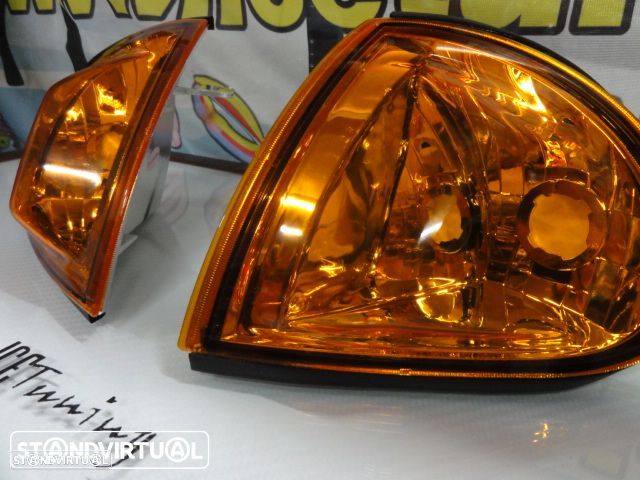 Piscas frontais + lâmpadas de pisca diaden vision para Honda CRX Del Sol 1992-1997 fundo Laranja EURO LOOK - 12