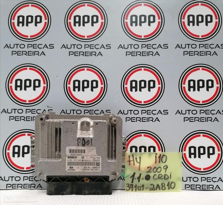 Centralina motor Hyundai I10, 1.1 CRDI, referência 0281014442, 39101-2A810. - 1