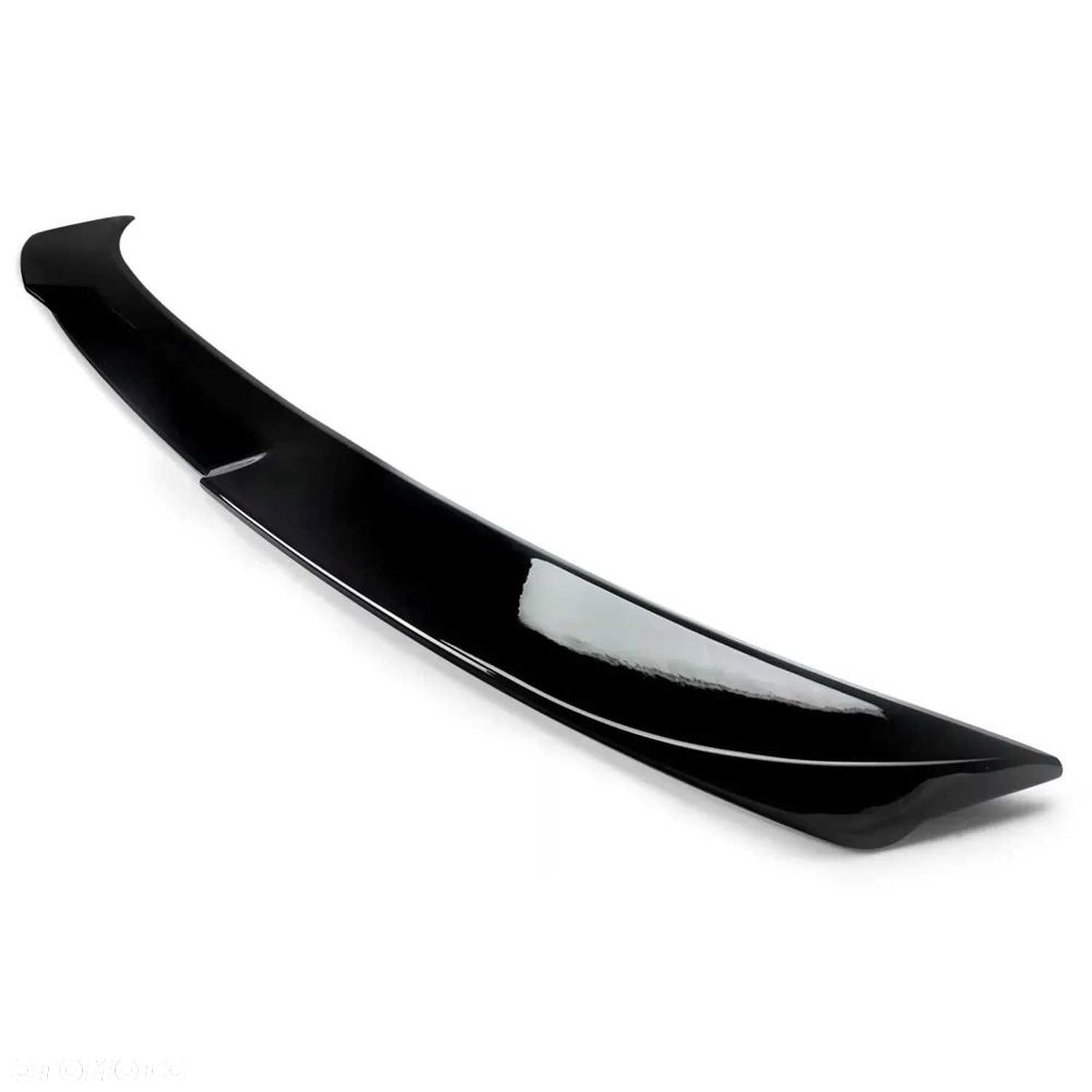Spoiler Lotka BMW E60 Dokładka Tylna Klapy Bagażnika Czarny Połysk - 12
