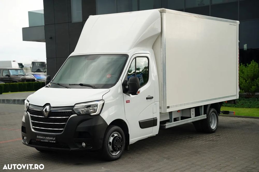 Renault MASTER / CONTAINER 4,2 m / 750 KG DHOLLANDIA LIFT / TWIN / MANUAL / IMPORTAT / EURO 6 - 6