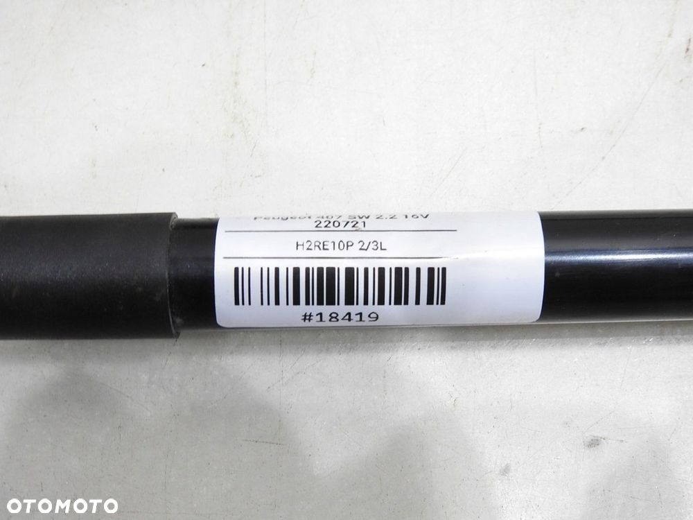 SIŁOWNIKI TELESKOPY KLAPY PEUGEOT 407 SW - 7