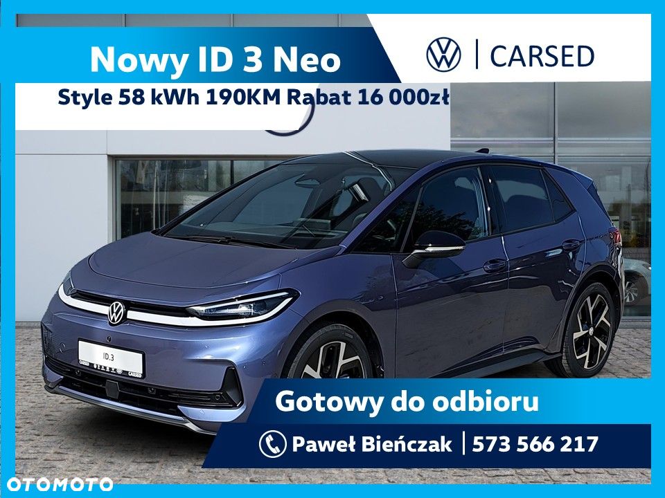 Volkswagen ID.3 Neo 58kWh Style - 2