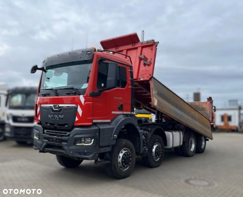 MAN TGS 35.470 8x6 |WYWROTKA MEILLER 3-STRONNA | BORDMATIK | 470 KM | EURO 6 - 2