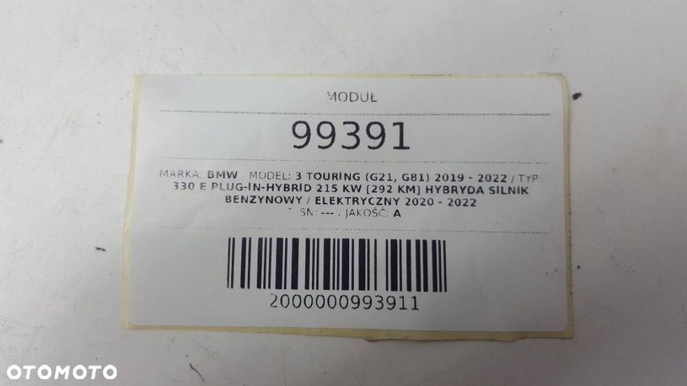 MODUŁ ŁADOWANIA BMW G21 2021 5A27189 - 8