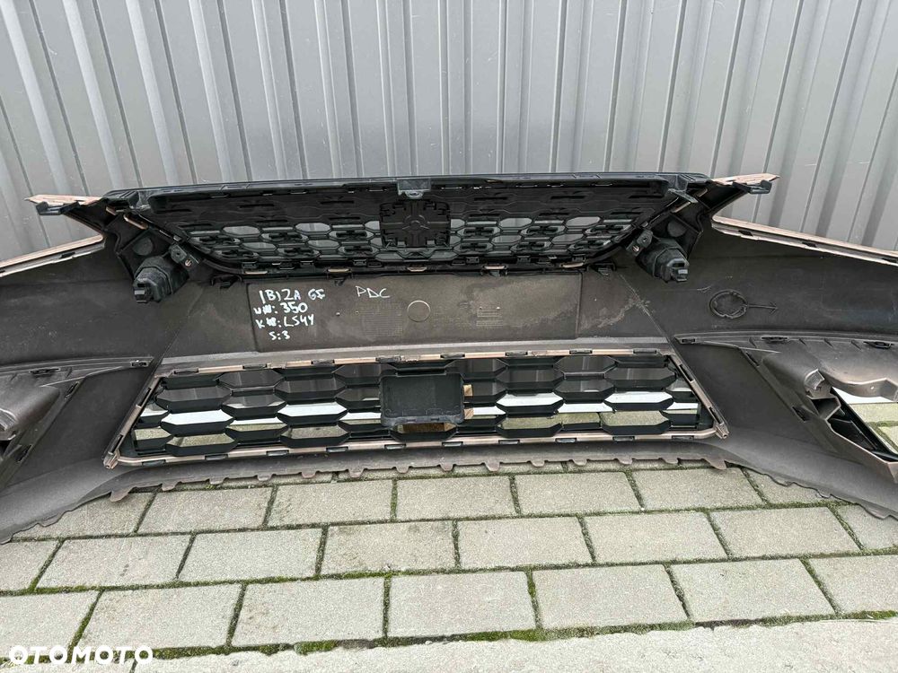 Seat Ibiza 6F Zderzak Przód Przedni Kompletny LS4Y 17-21 PDC - 8