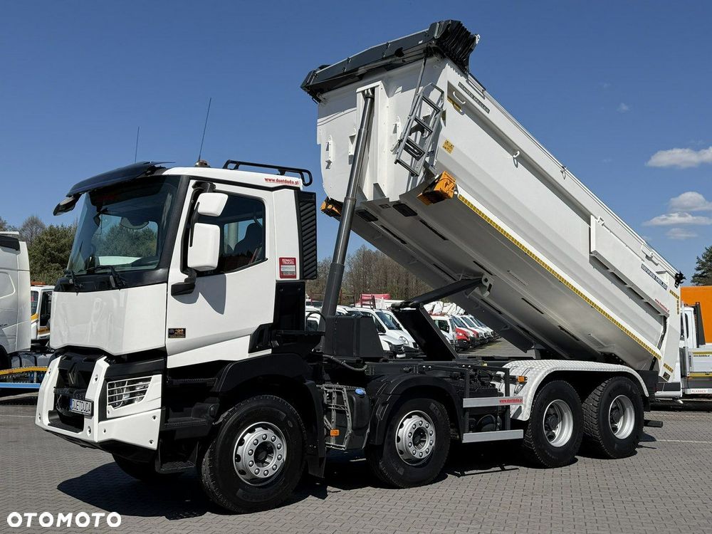 Renault C 460 Comfort 8X4 Wywrotka TYLNOZSYPOWA MEILLER KIPPER P436 - 10