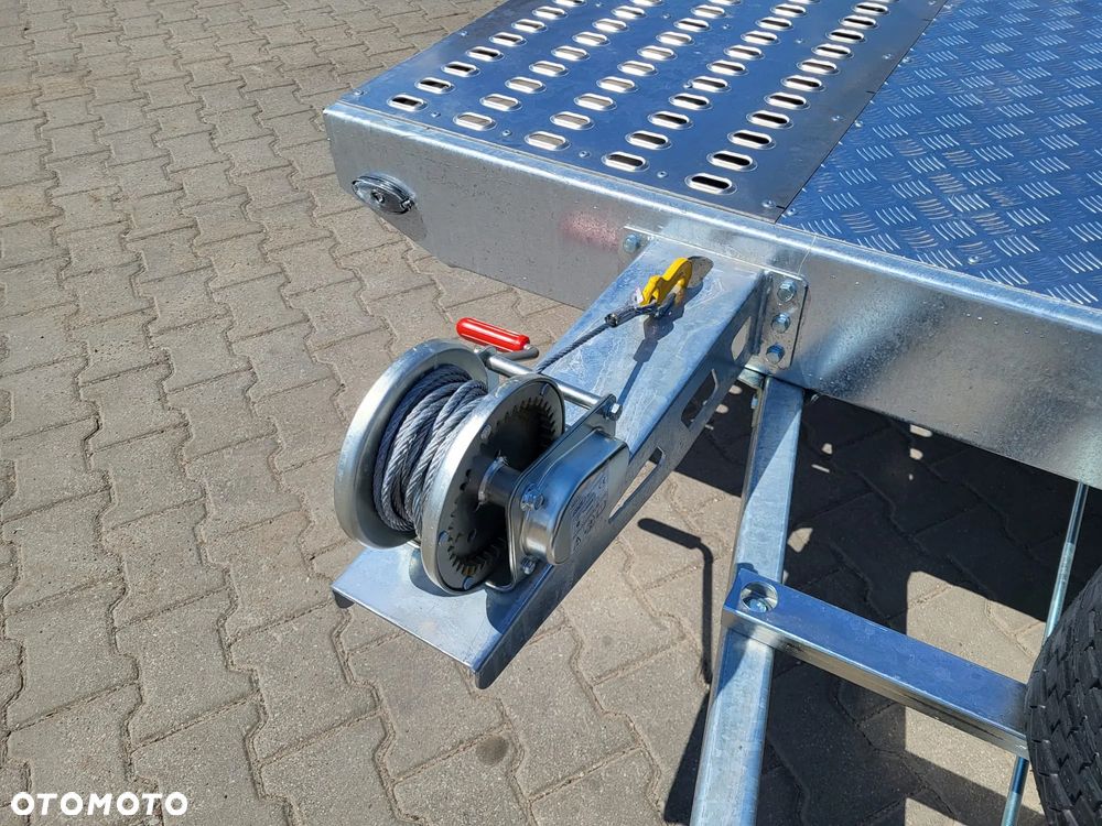 Niewiadów Laweta 600x210cm DMC 3500 kg IDEALNA POD BUSY koło zapasowe, wciągarka i AMORTYZATORY - 2