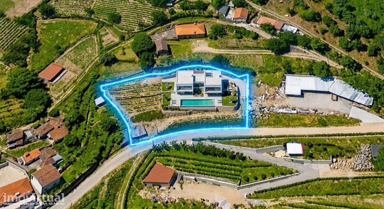 TERRENO URBANO com 1560m2 para Construção-Santa Marinha do ZêzereBaião - Grande imagem: 2/32