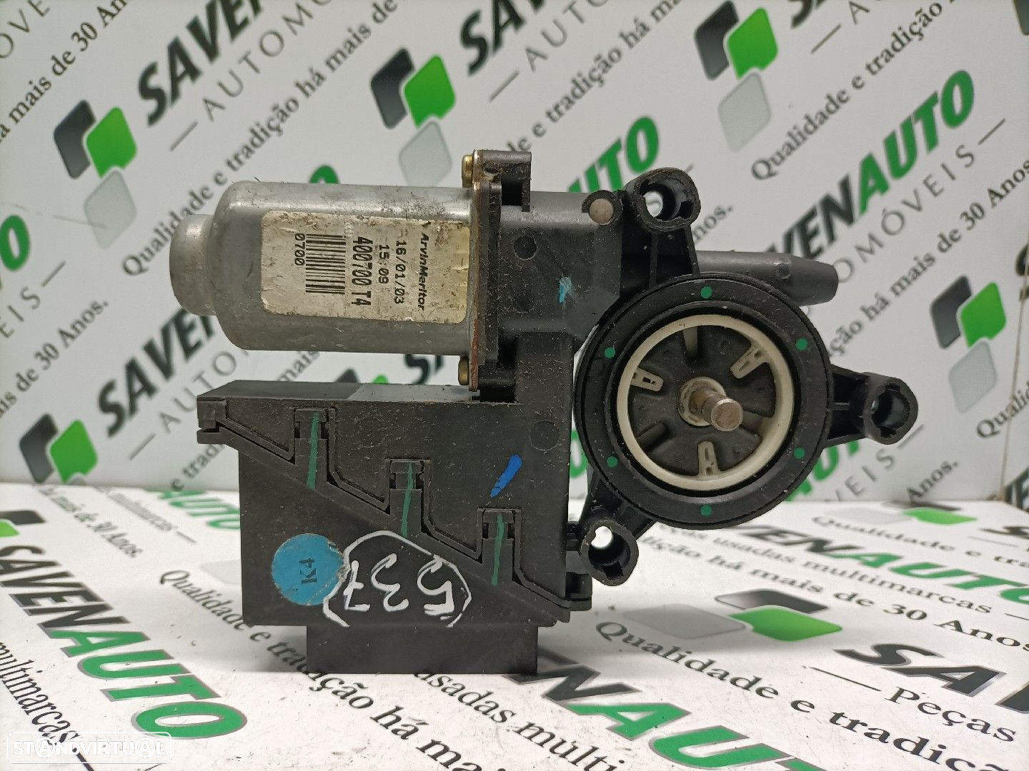 Motor Elevador Frente Esquerdo Volkswagen Polo (9N_) - 2
