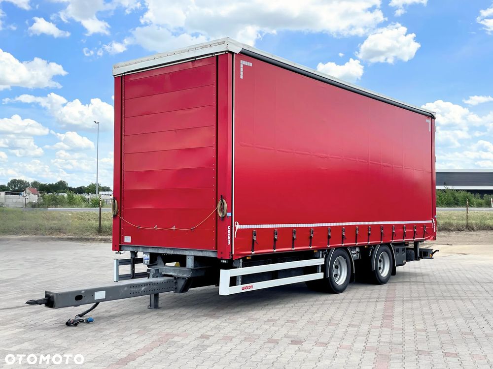 Wecon PRZYCZEPA TANDEM / 7,75 M / SUWANY PODNOSZONY DACH / SALON PL - 1