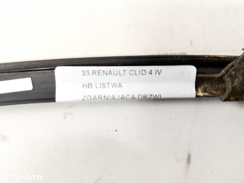 RENAULT CLIO 4 IV LISTWA ZGARNIAJĄCA DRZWI PRAWY TYŁ CHROM - 3