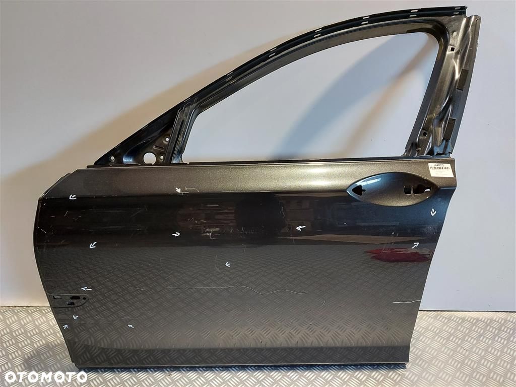 Drzwi przednie lewe przód BMW Seria 7 F01 2008- CZARNE - 1