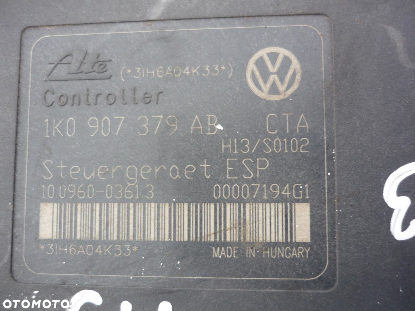 AUDI A3 8P 1K0 614 518 POMPA ABS - 5
