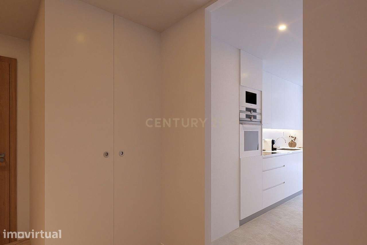 Condomínio do Sobreiro | T2 com 108m2 em Matosinhos, Senhora da Hora, - Grande imagem: 4/38