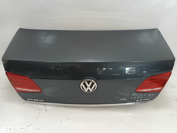 Klapa bagażnika pokrywa tył LK7X VW Passat B7 sedan oryginalny lakier