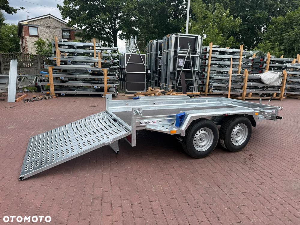 Niewiadów Przyczepa do przewozu sprzętu budowlanego Niewiadów K3027 trap  305x155 cm pod minikoparke walec dostawa pod dom - 10