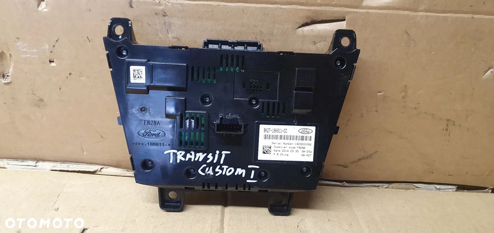 Przełączniki panel sterowania radia Ford Transit Custom MK8 BK2T-18K811-CC - 6